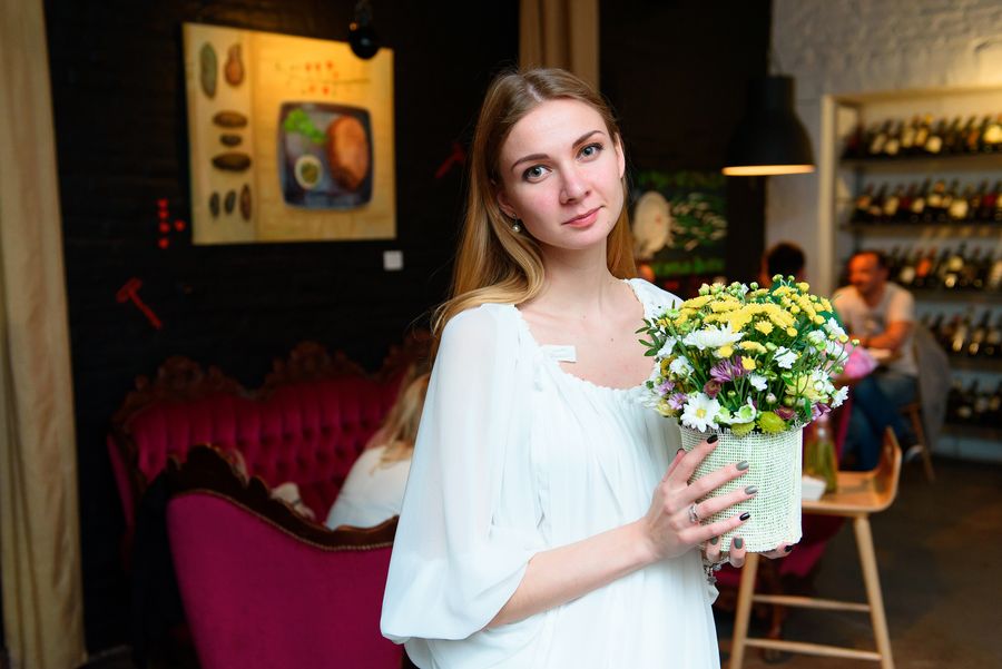 Katerina bei der Eröffnung