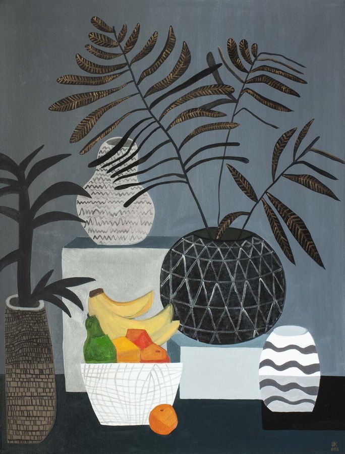 Öl auf Leinwand, 90×70 cm, 2018