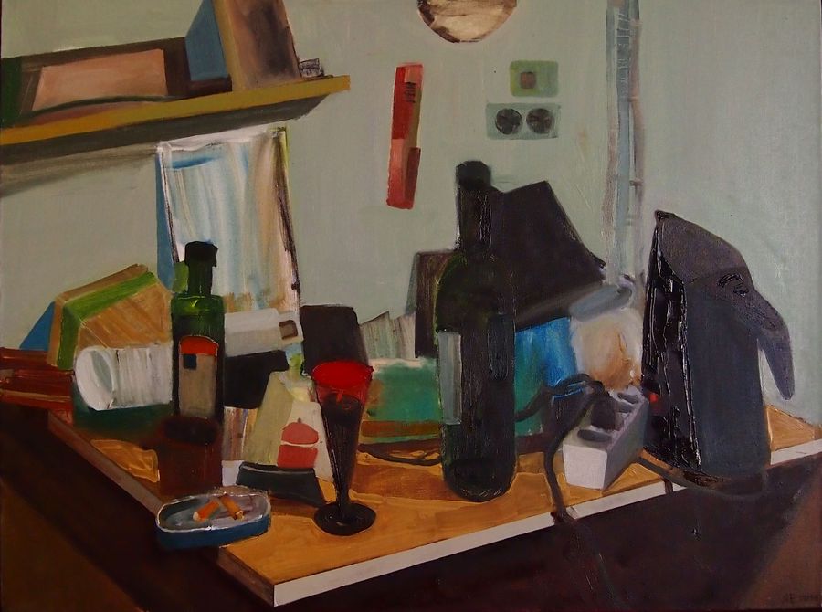 “Process”, Öl auf Leinwand, 80×60 cm, 2014