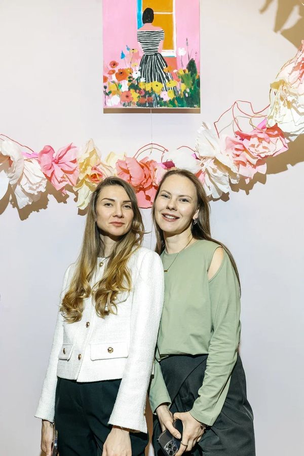 Катерина на открытии